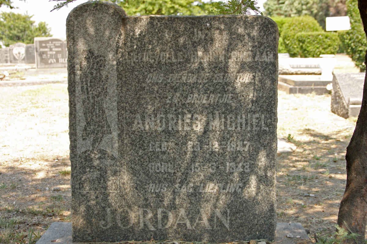 JORDAAN Andries Michiel 1947-1948