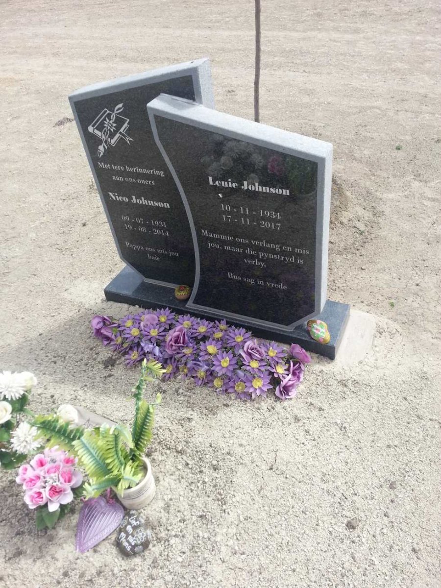 JOHNSON Nico 1931-2014 &amp; Lenie 1934-2017