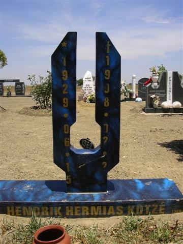 KOTZE Hendrik Hermias 1929-19?8