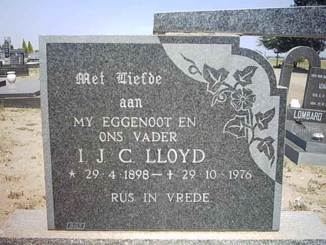LLOYD I.J.C. 1898-1976
