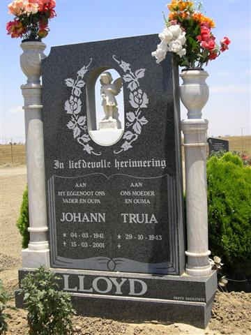 LLOYD Johann 1941-2001 &amp; Truia 1943-