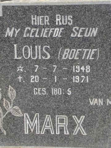 MARX Louis 1948-1971