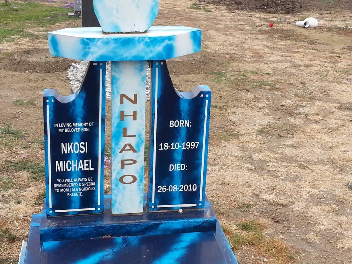NHLAPO Nkosi Michael 1997-2010