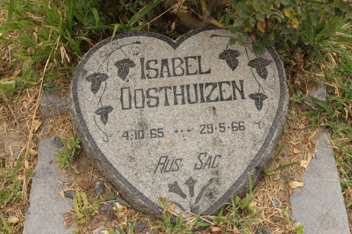OOSTHUIZEN Isabel 1965-1966