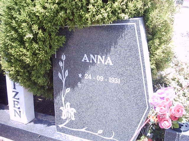 OOSTHUIZEN Anna 1931-