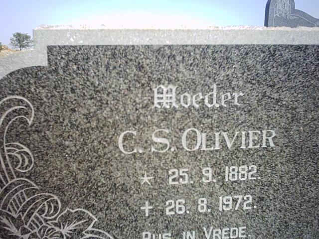 OLIVIER C.S. 1882-1972