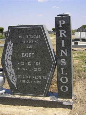 PRINSLOO Boet 1933-2002