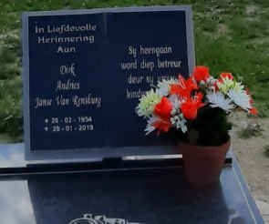 RENSBURG Dirk Andries, Janse van 1954-2019