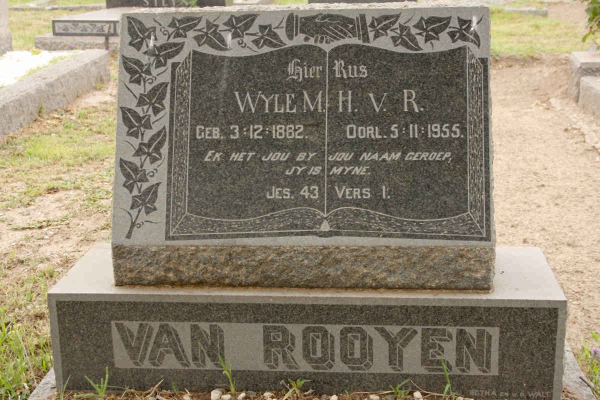 ROOYEN M.H., van 1882-1955