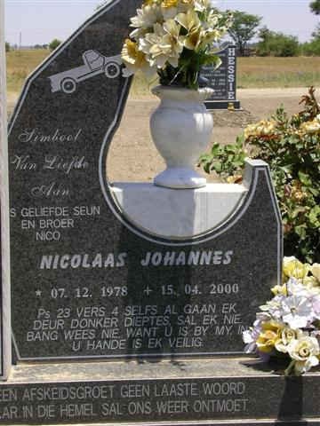 RENSBURG Nicolaas Johannes, Janse van 1978-2000