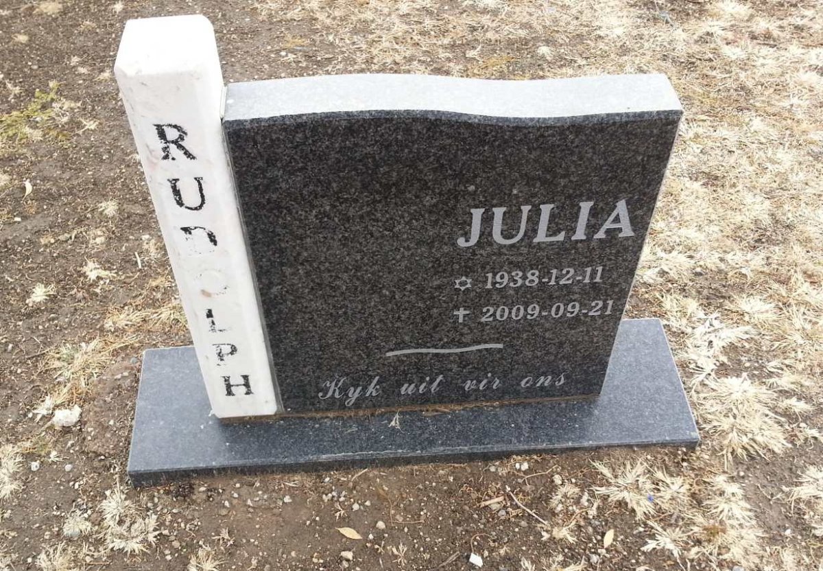RUDOLPH Julia 1938-2009