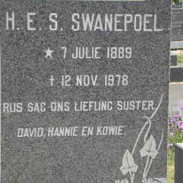 SWANEPOEL Hester Elsie Susanna 1889-1978