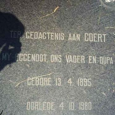 STRAATEN Coert, van 1895-1980