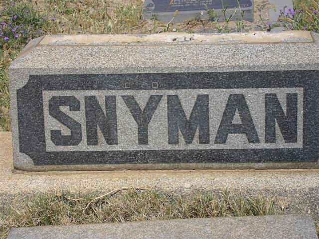 SNYMAN