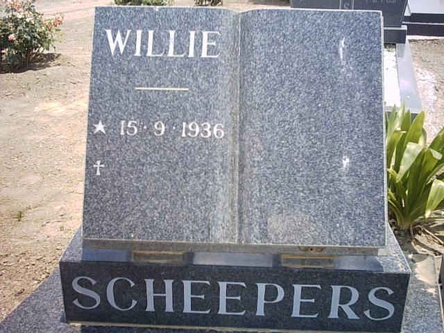 SCHEEPERS Willie 1936-