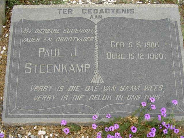 STEENKAMP Paul J. 1906-1960
