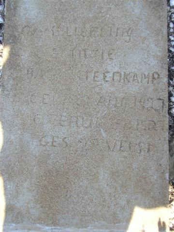 STEENKAMP "Baby" 1927-1927
