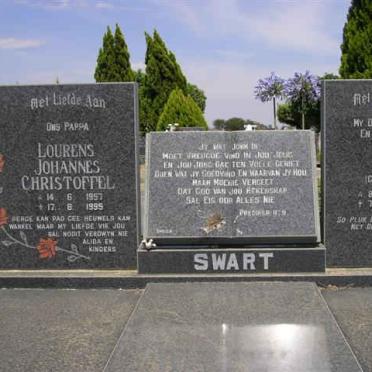 SWART Lourens Johannes Christoffel 1957-1995 &amp; Adri GOOSEN 1953-1990