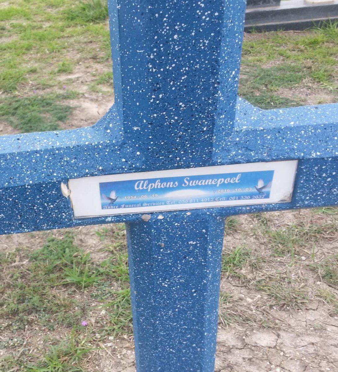 SWANEPOEL Alphons 1954-2016