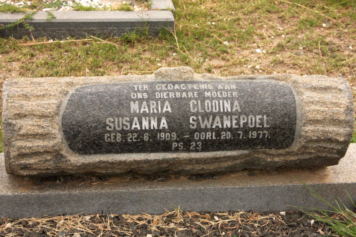 SWANEPOEL Maria Clodina Susanna 1909-1977