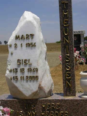 THEUNISSEN Giel 1949-2000 &amp; Mart 1954-