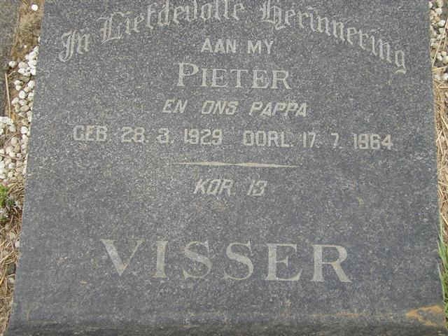 VISSER Pieter 1929-1964