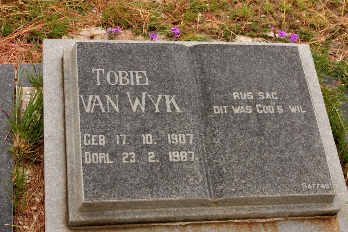 WYK Tobie, van 1907-1987