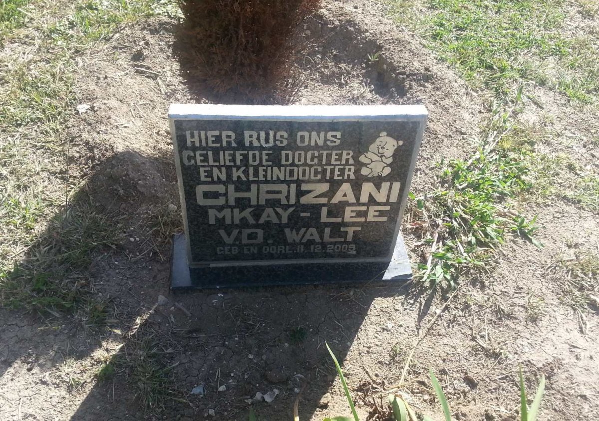 WALT Chrizani Mkay-Lee, v.d. 2009-2009