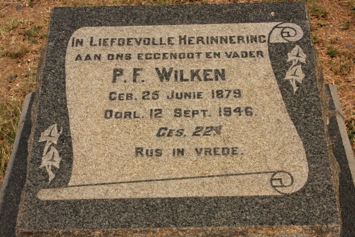 WILKEN P.F. 1879-1946