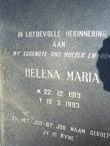 WIT Helena Maria, de 1913-1993