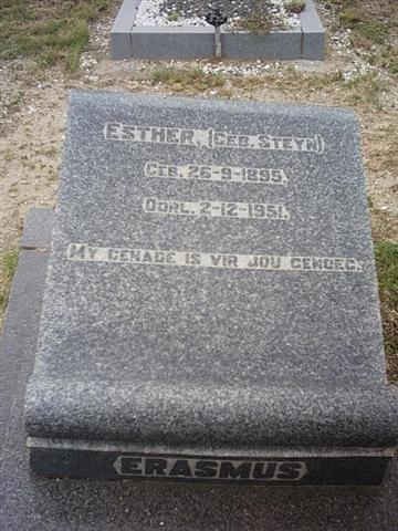 ERASMUS Esther nee STEYN 1895-1951