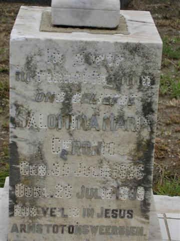 CERONIO Salomina Maria 1936-1939