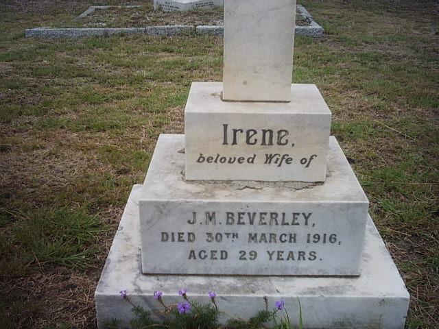 BEVERLEY Irene -1916