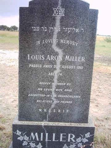 MILLER Louis Aron -1961