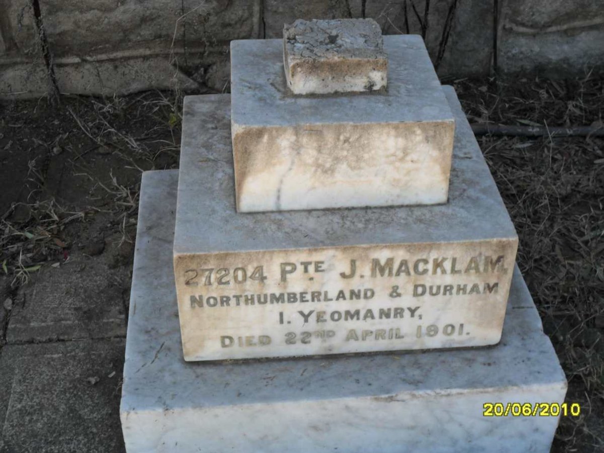 MACKLAM J. -1901