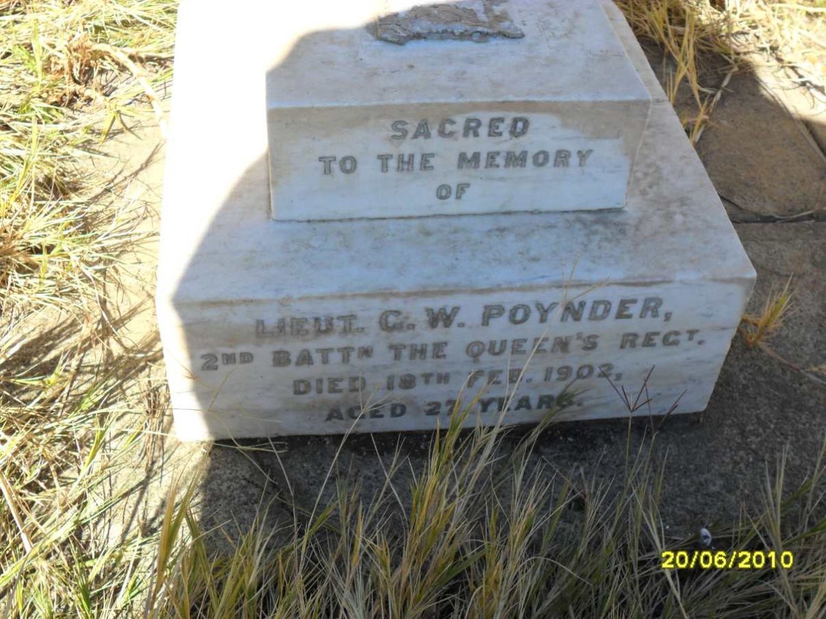 POYNDER C.W. -1902