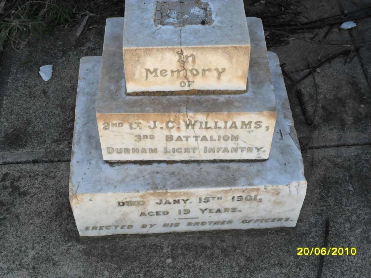 WILLIAMS J.C. -1901