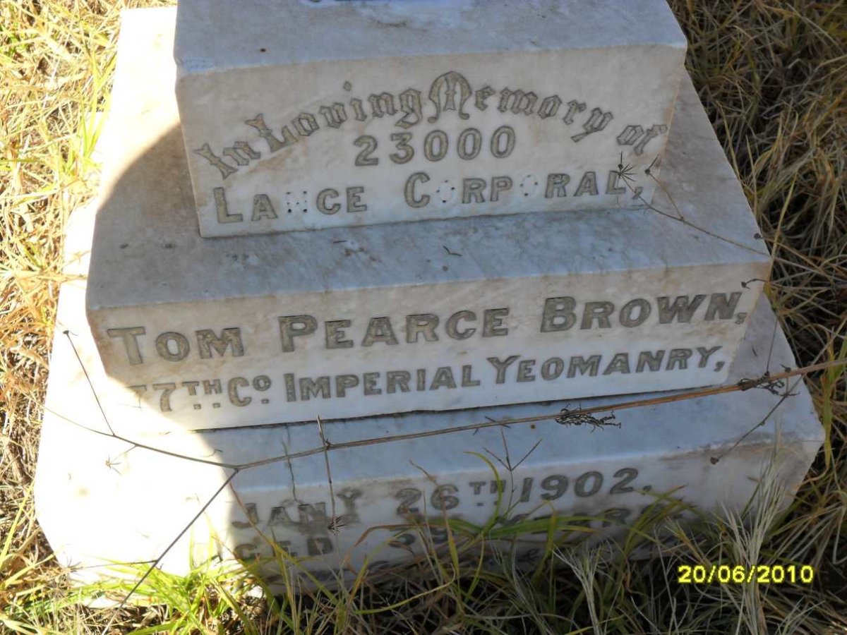 BROWN Tom Pearce -1902