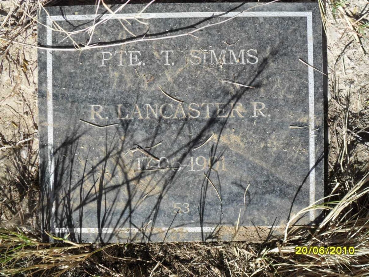 SIMMS T. -1901