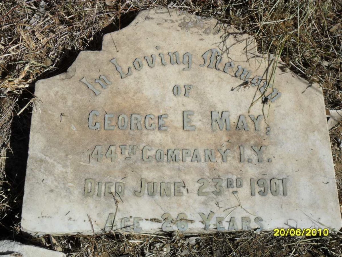 MAY George E. -1901