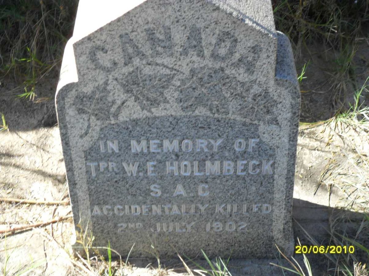 HOLMBECK W.E. -1902