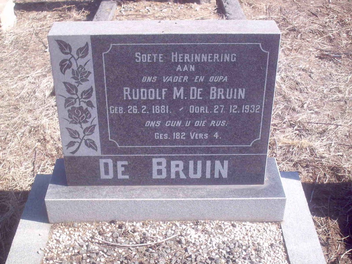 BRUIN Rudolf M., de 1881-1932