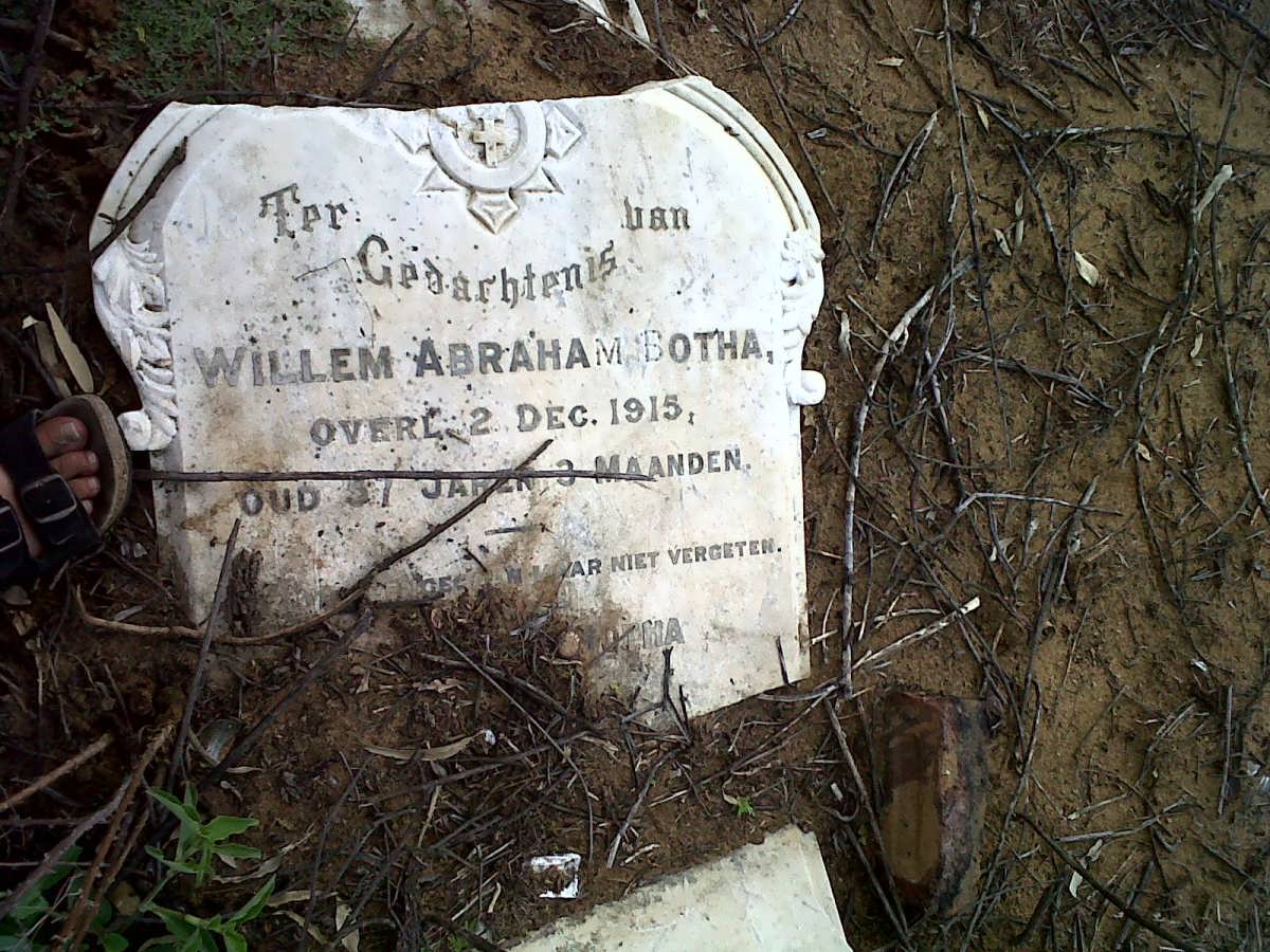 BOTHA Willem Abraham -1915