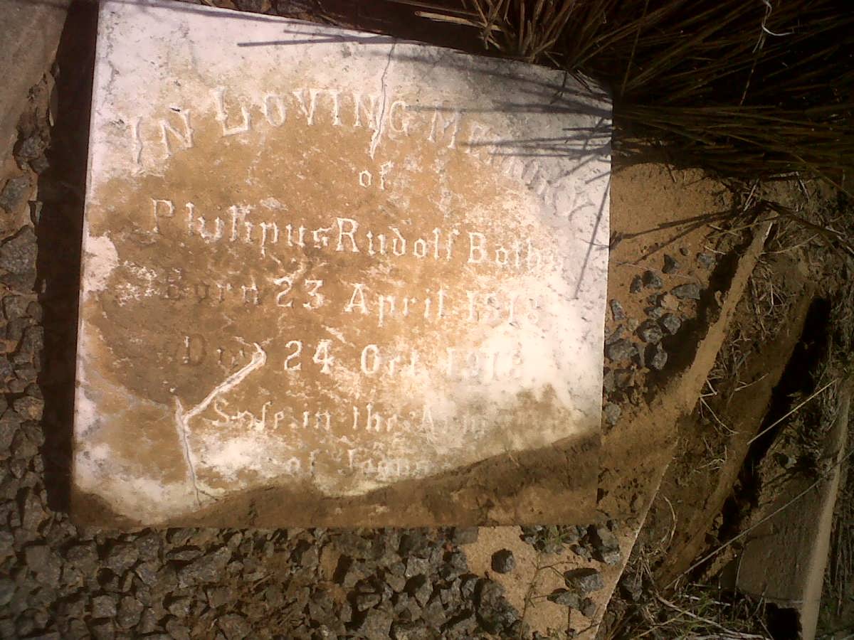 BOTHA Philipus Rudolf