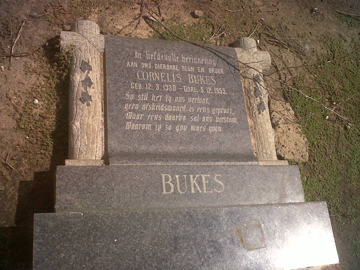 BUKES Cornelis 1930-1953