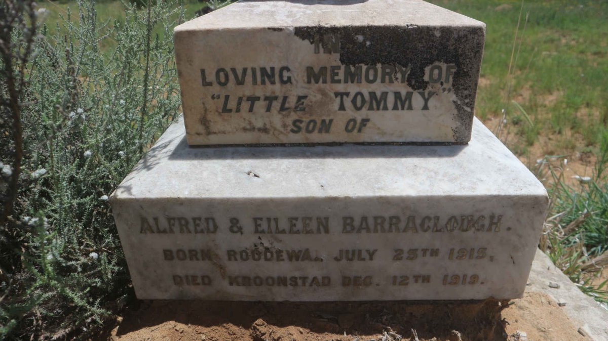 BARRACLOUGH Tommy 1915-1919
