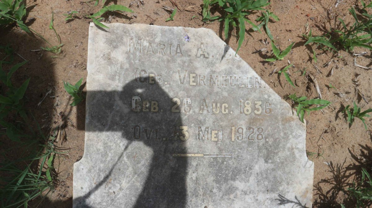 BOTHA Maria A. nee VERMEULEN 1836-1928