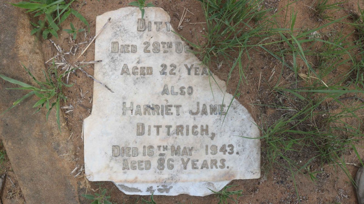 DITTRICH Harriet Jane -1943 :: DITTRICH ?