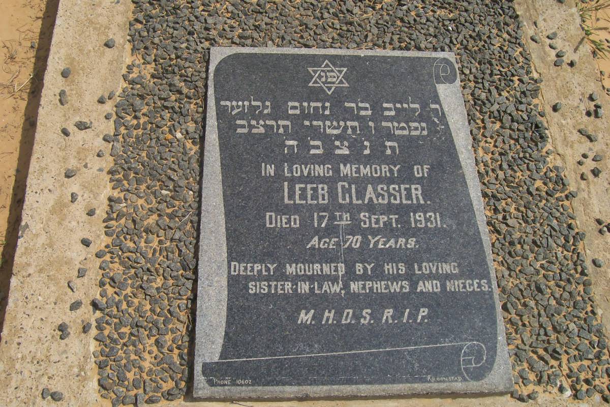 GLASSER Leeb  -1931
