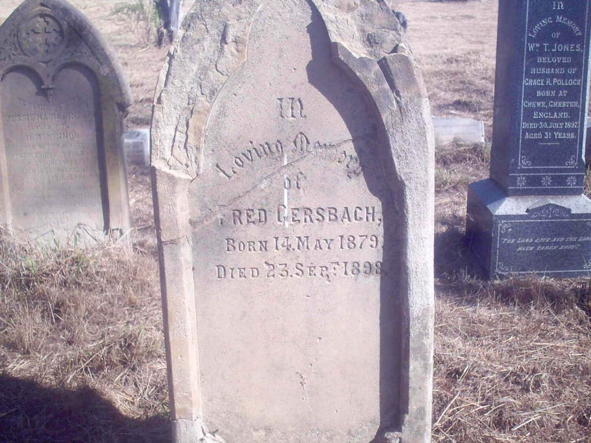 GERSBACK Fred 1879-1898